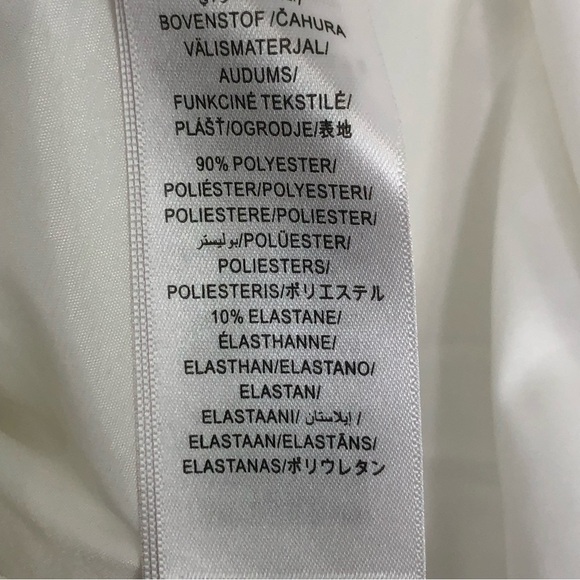 Aidan Mattox NWT size 10 ivory halter A-line mini dress - Picture 6 of 11